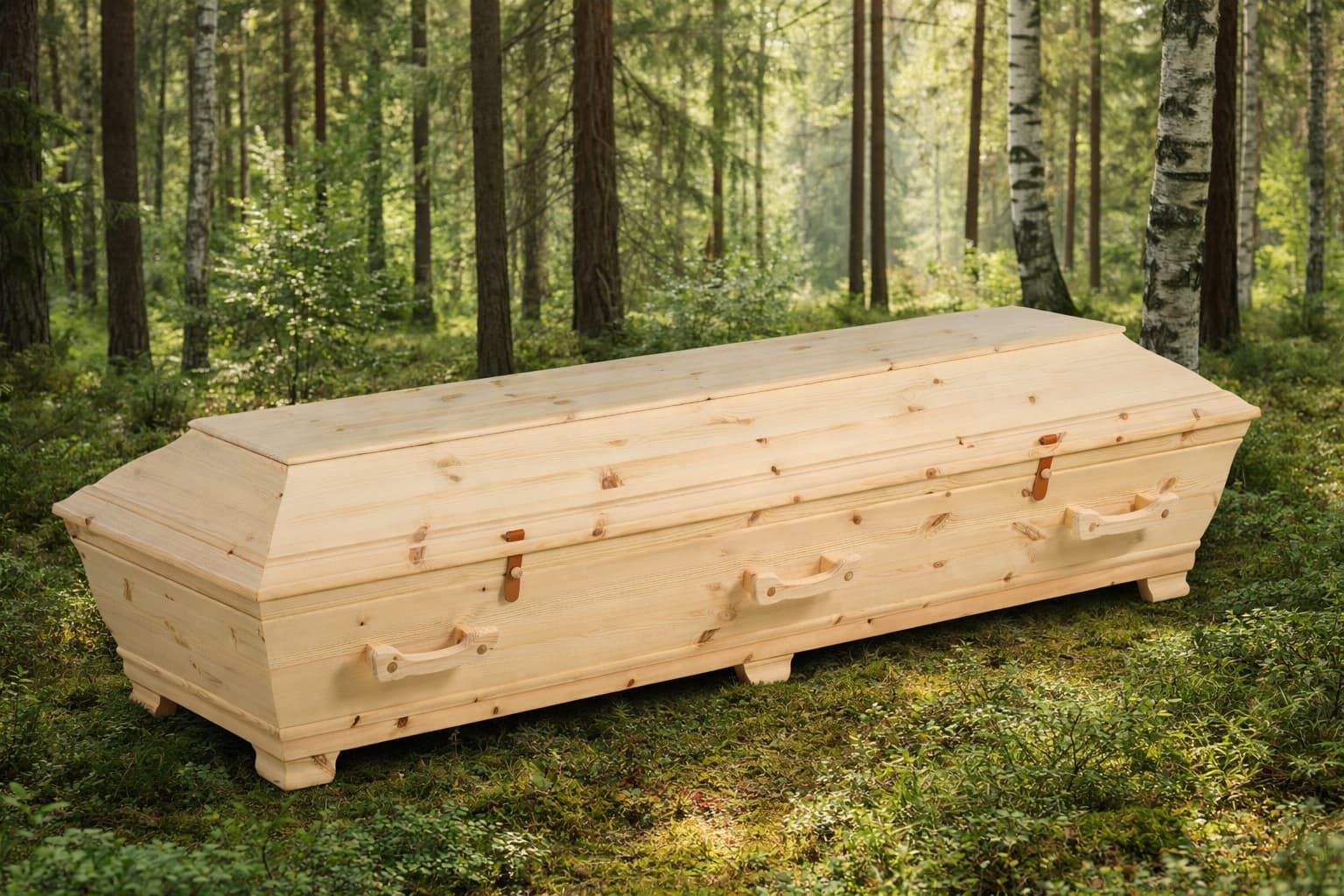 Miljövänlig kista - natur